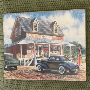 Vintage Country Store Canvas Wall Art